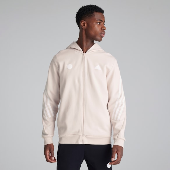 Manchester United x adidas Future Icons Hoodie Pink Rosa