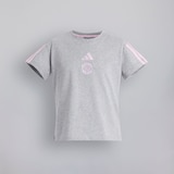 Manchester United x adidas Kids Essentials T-Shirt Grey Marl