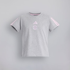 Manchester United x adidas Kids Essentials T-Shirt Grey Marl