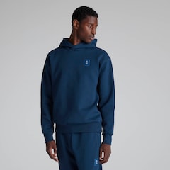 Manchester United Seasonal Doubleknit Hoodie Blue
