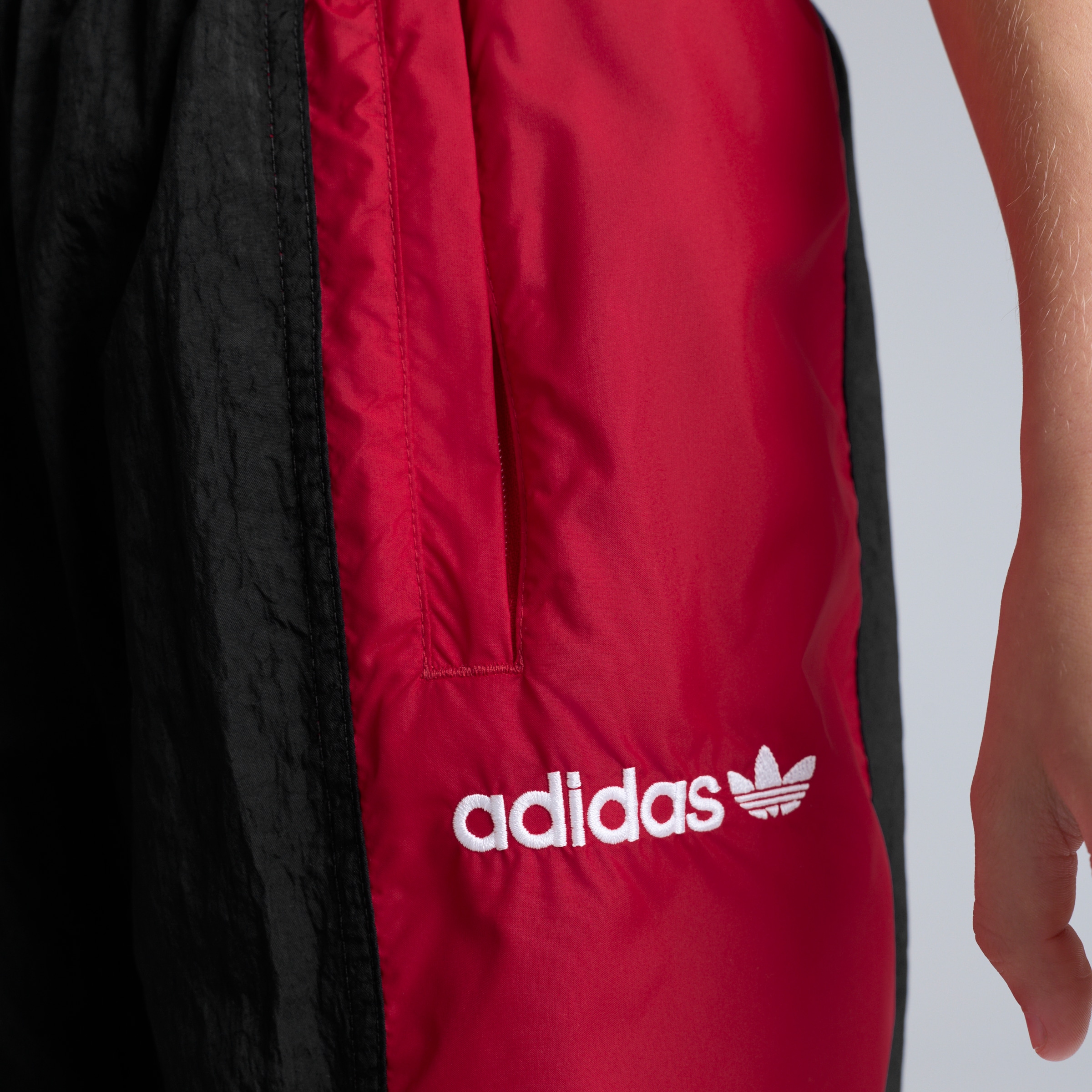 Manchester United x adidas Kids EQT Track Pants Black Black Detail [5-5]