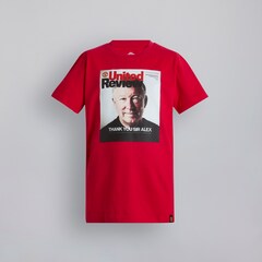 Manchester United Kids Thank You Sir Alex T-Shirt Red