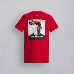 Manchester United Kids Thank You Sir Alex T-Shirt Red