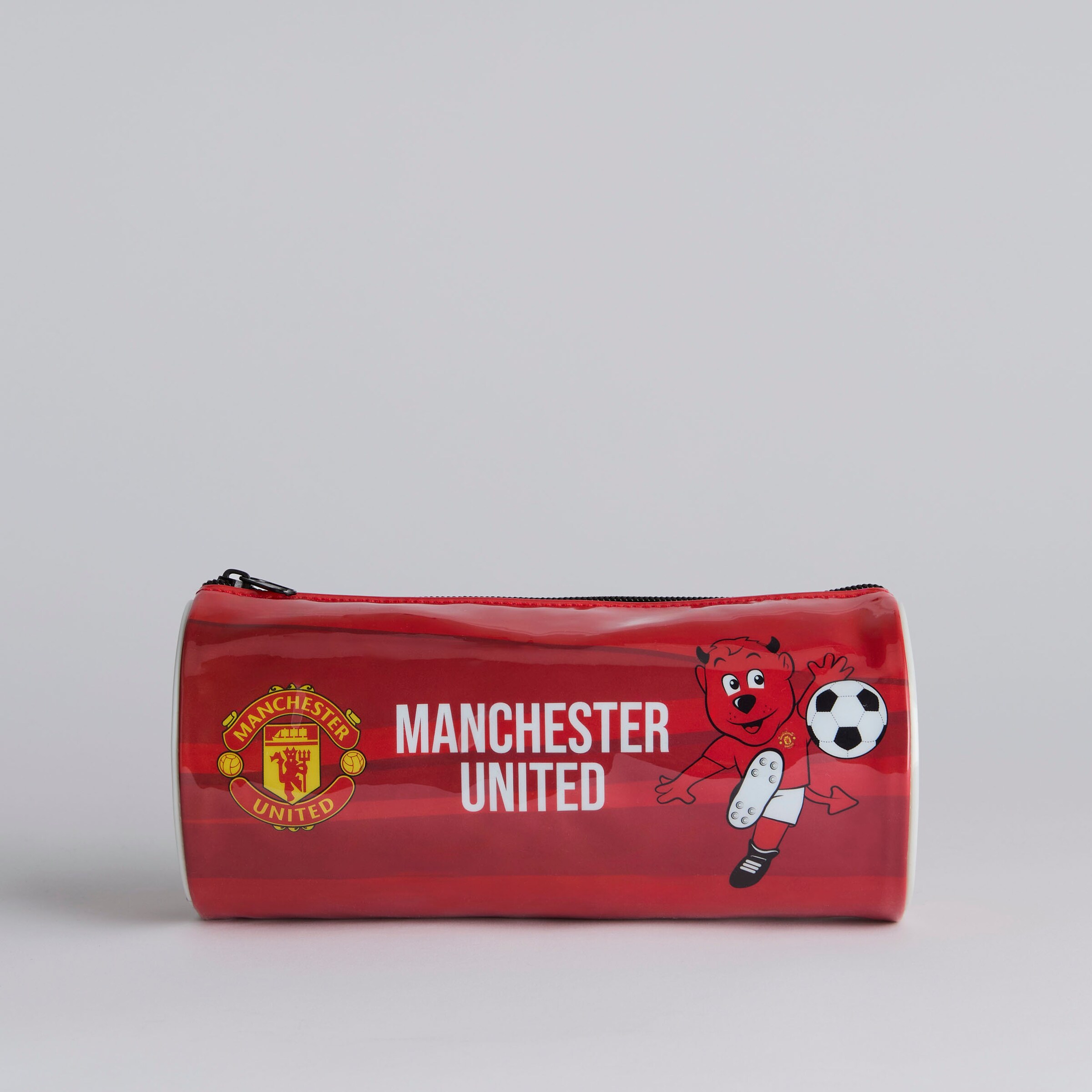 Manchester United Fred the Red Barrel Pencil Case Red Red Detail [2-4]