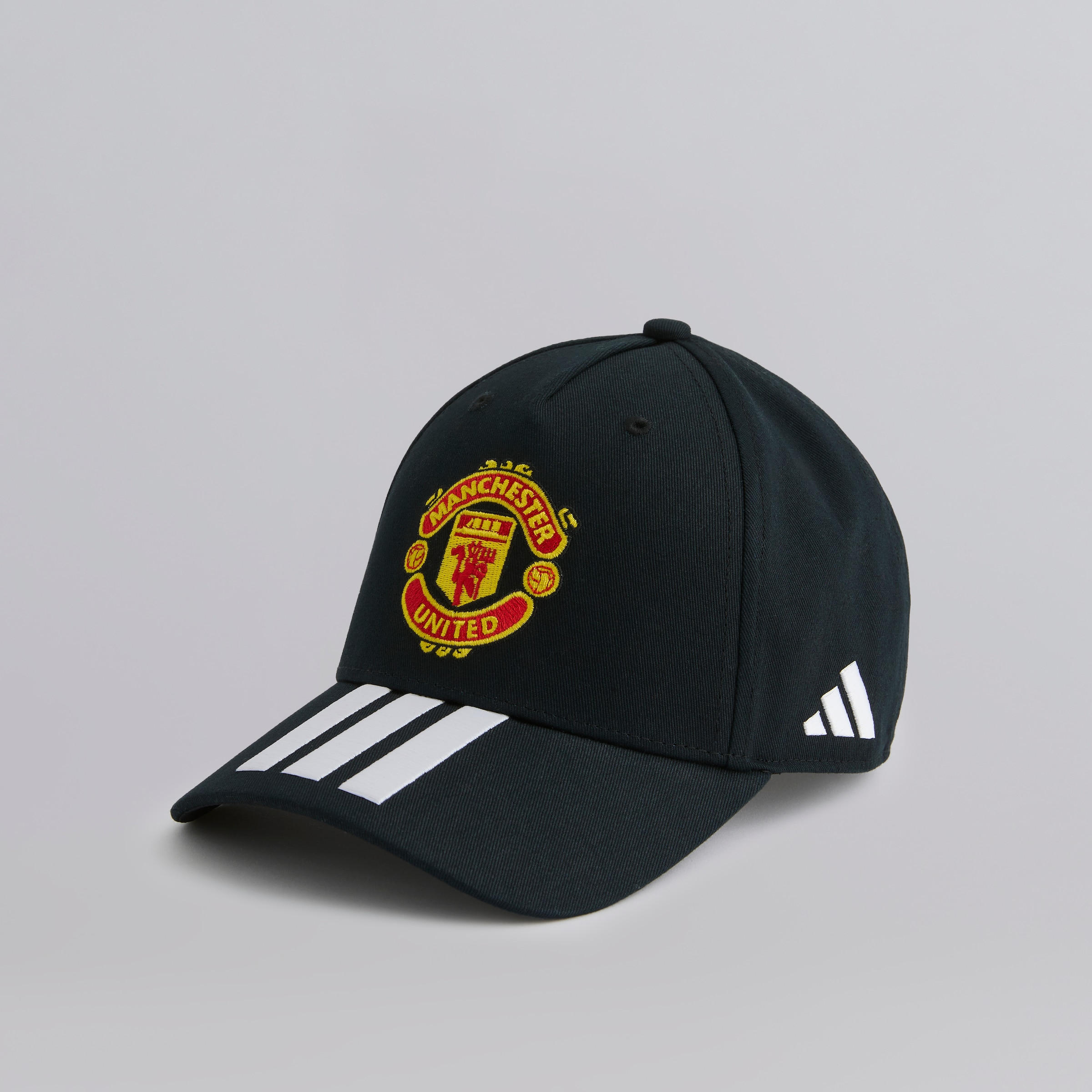Manchester United x adidas Kids Home Baseball Cap Black 黑色 细节 [3-5]
