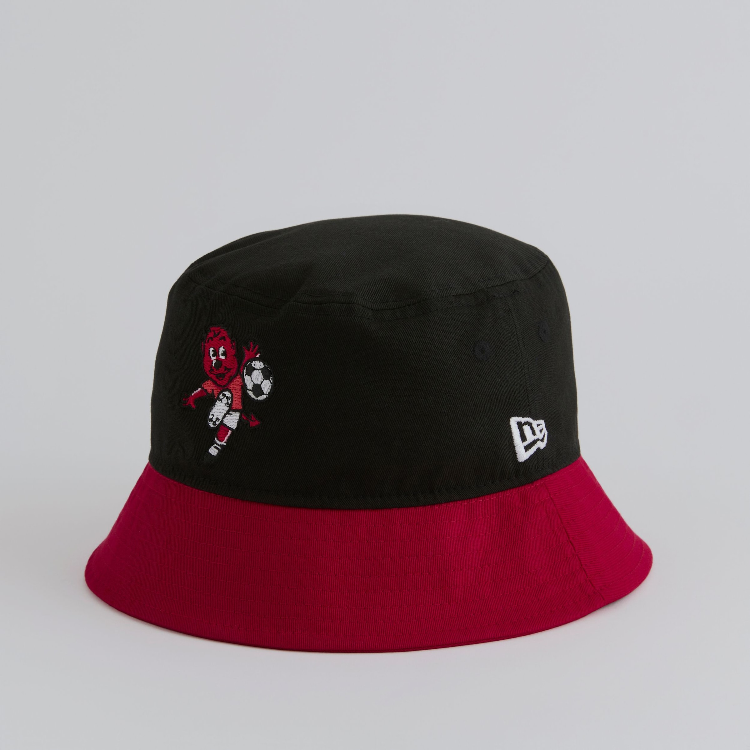 Manchester United x New Era Fred The Red Child's Bucket Hat Black 검정색 세부 사항 [3-5]