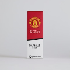 Manchester United X TaylorMade Golf Balls 3 Pack White