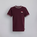 Manchester United Kids Pique T-Shirt Burgundy