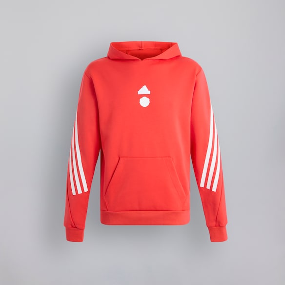 Manchester United x adidas Future Icons Hoodie Red Red