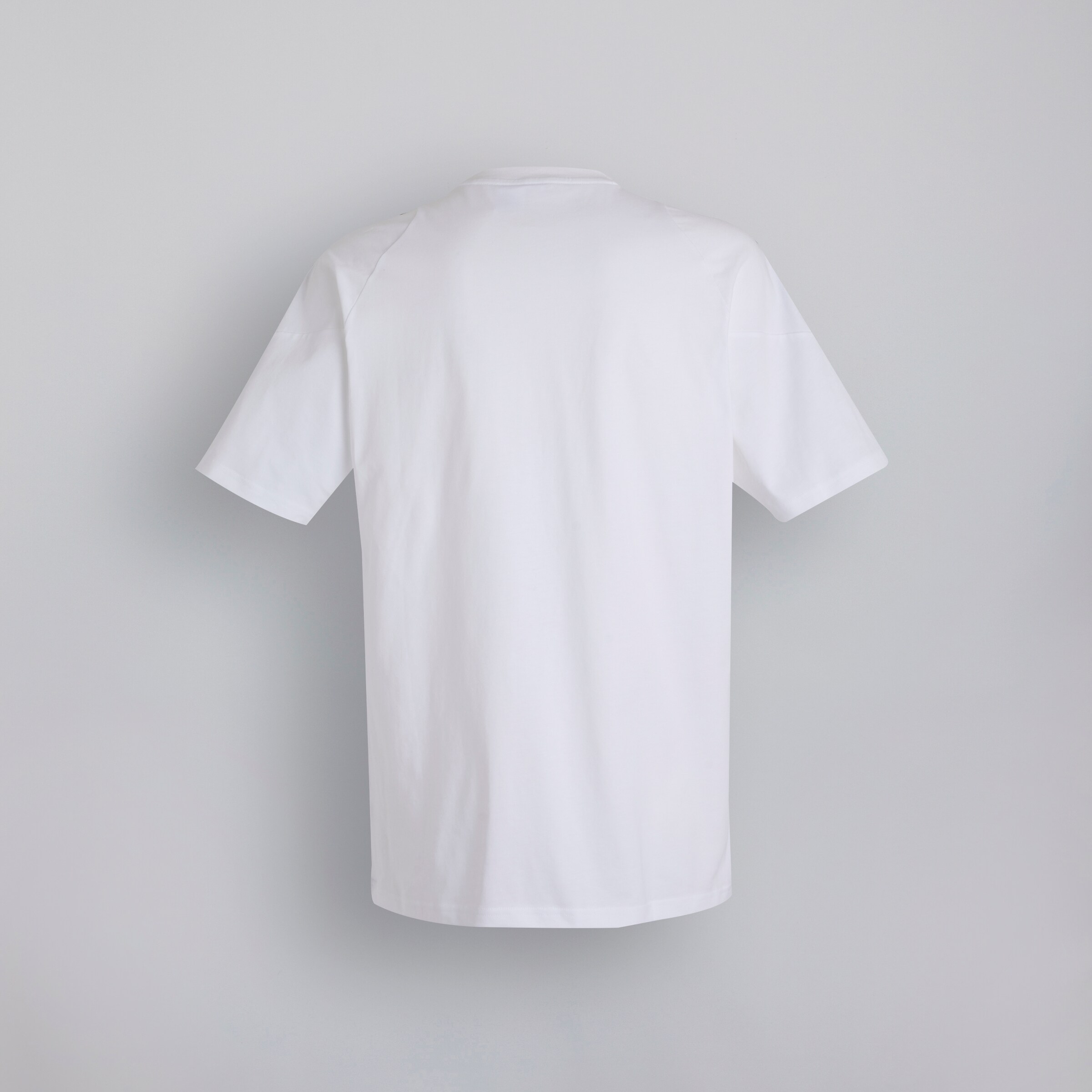 Manchester United Tiro 25 Competition Cotton T-Shirt Blanc Détail [7-7]