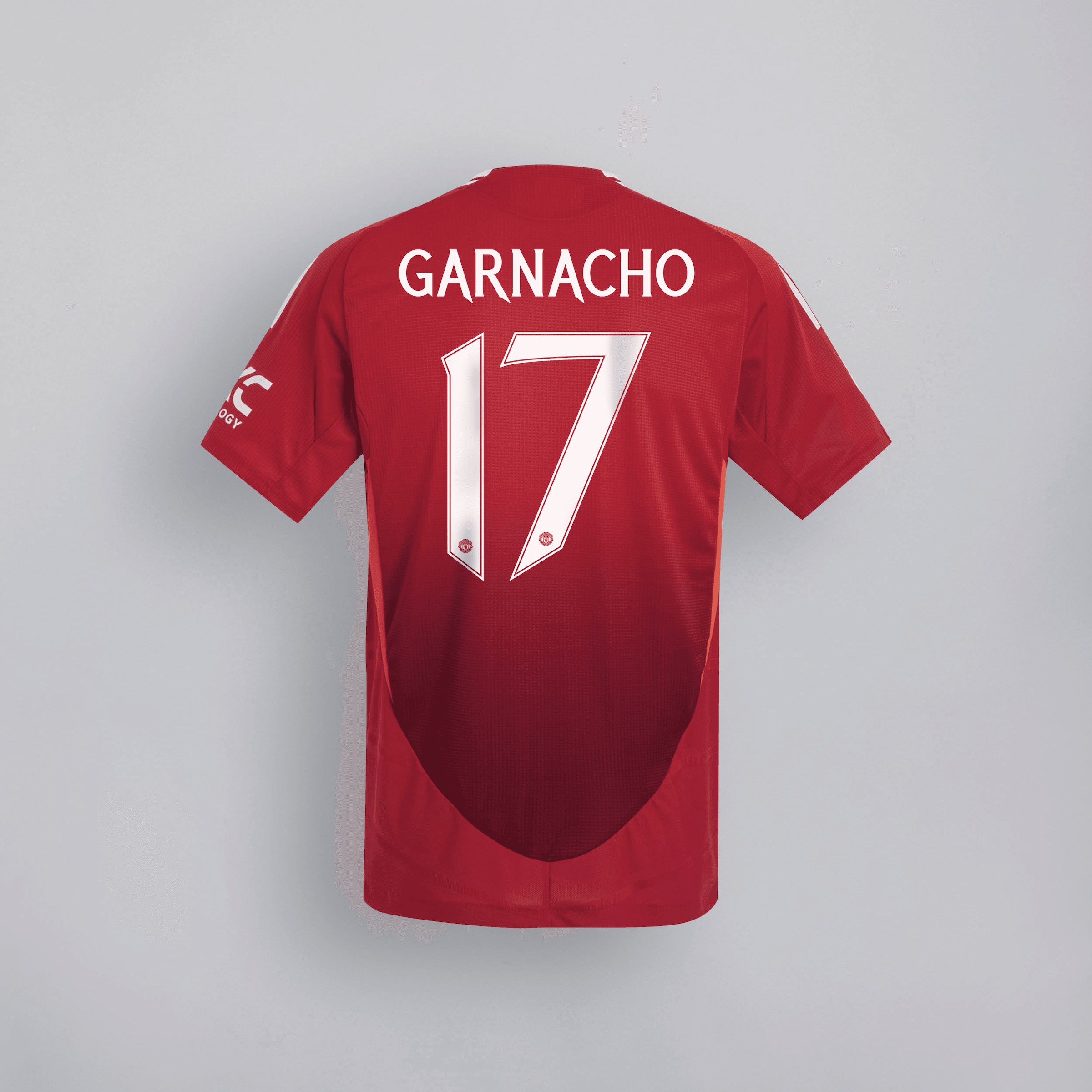 Buy Manchester United 24/25 Home Jersey with Garnacho 17 Cup