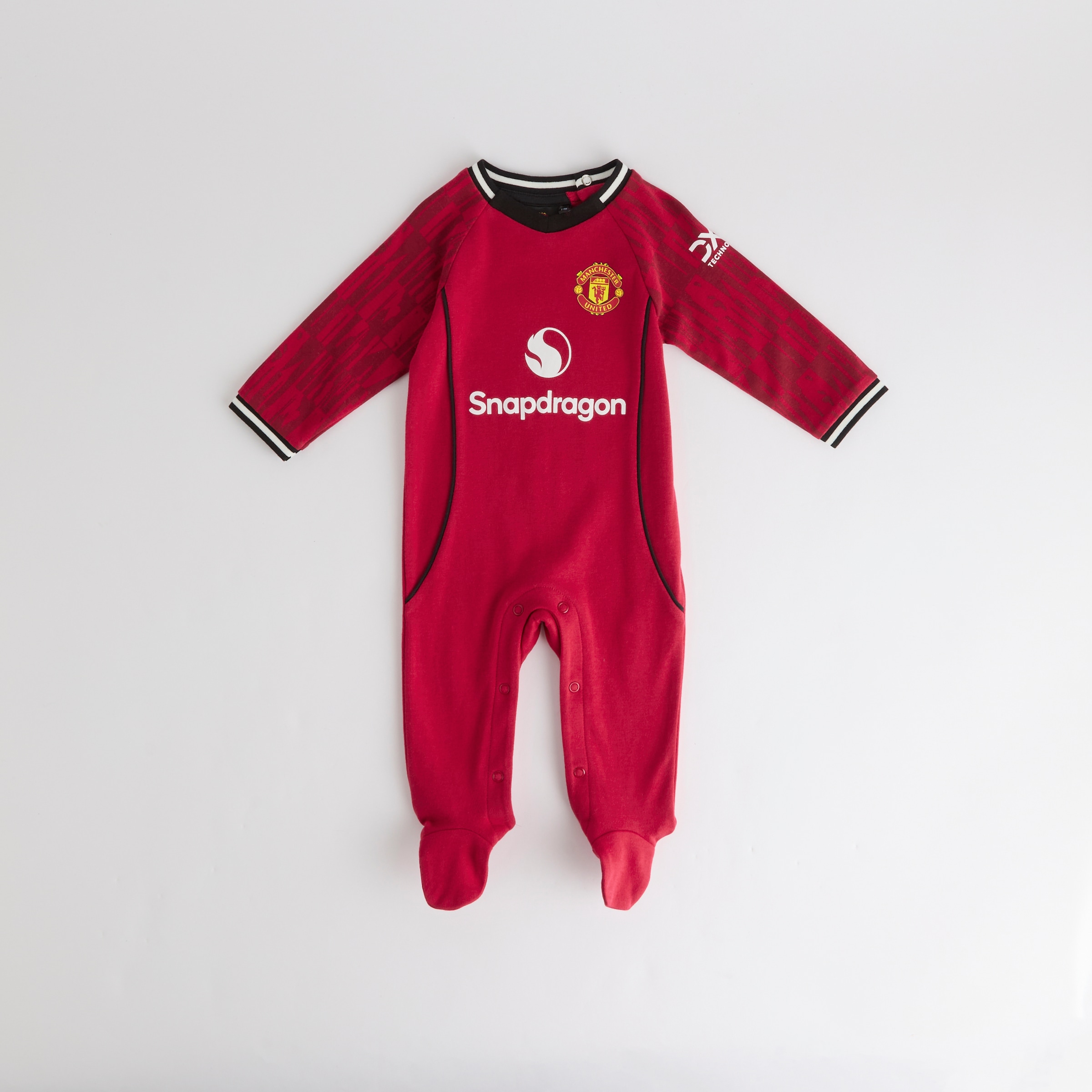 Manchester United Baby Home Sleepsuit Rojo Detalle [1-4]