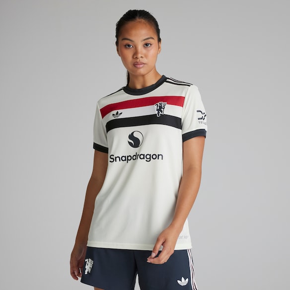 Manchester United 24/25 Third Authentic Jersey Womens White
