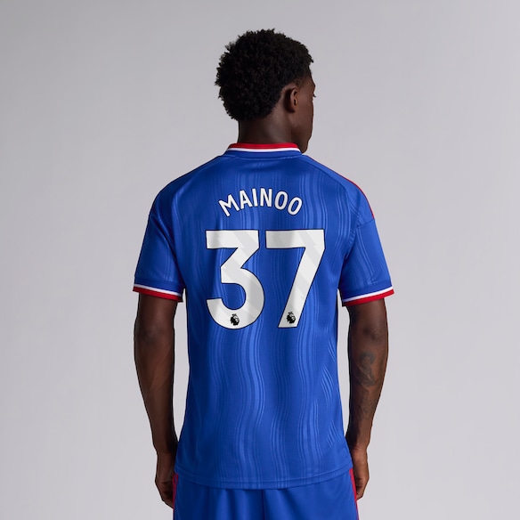 Manchester United 26/27 Away Jersey with Mainoo 37 EPL Printing & Badge Blue