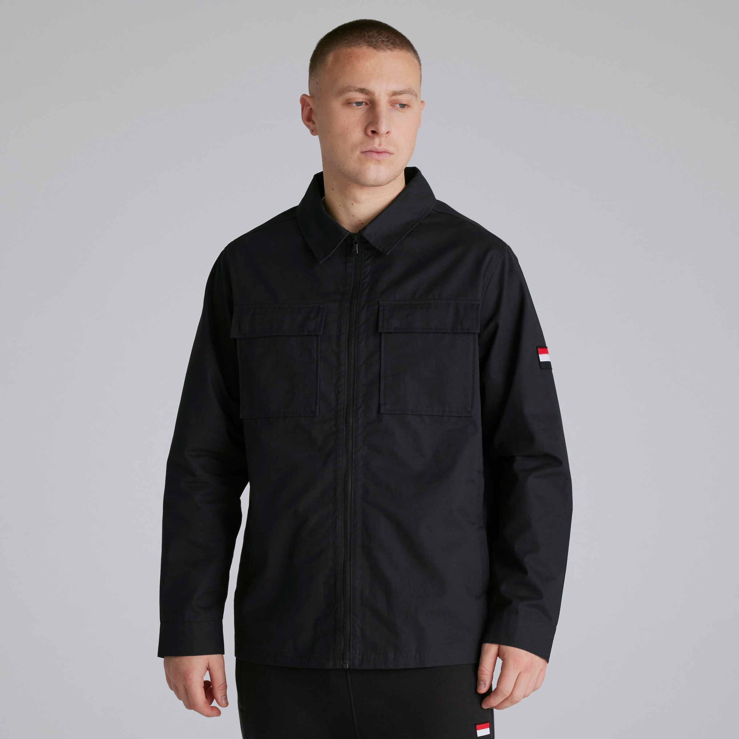 Manchester United Overshirt Black