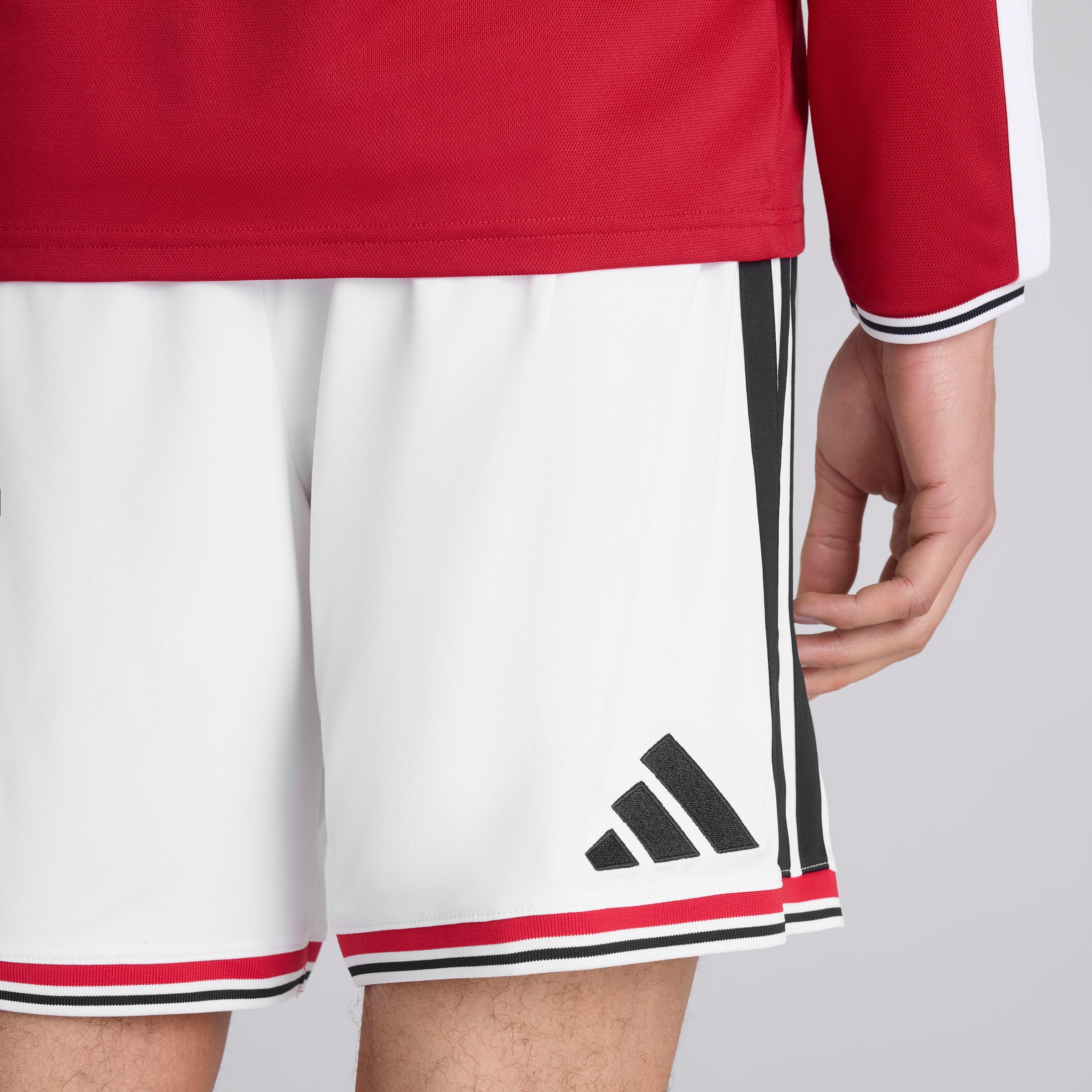 Manchester United 26/27 Home Shorts White 白色 细节 [5-5]