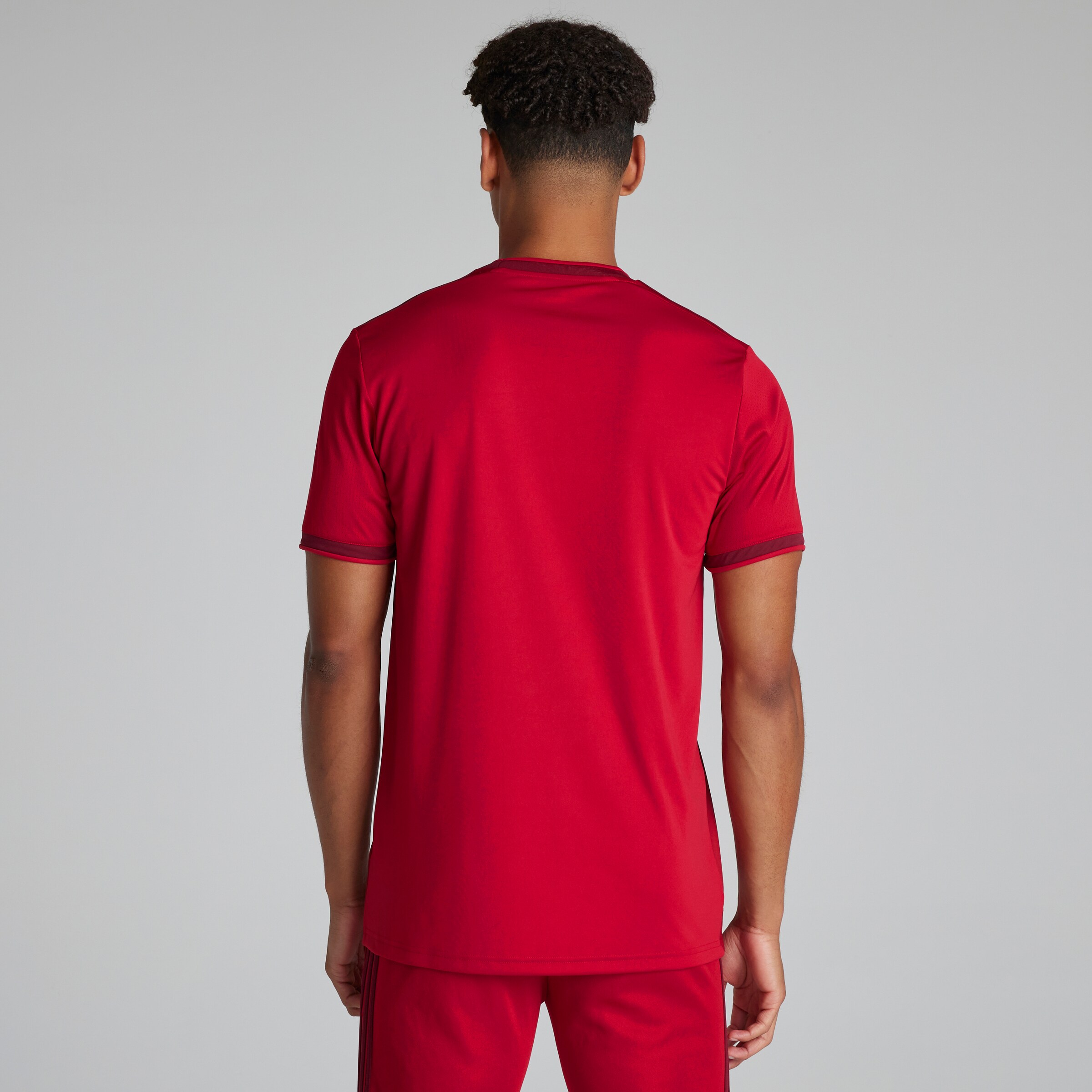 Manchester United X adidas Red Jersey Red Detail [2-6]
