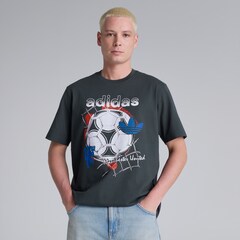 Manchester United x adidas Originals Graphic T-Shirt Grey