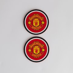 Manchester United Coasters 2 Pack Red