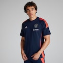 Manchester United Tiro 24 T-Shirt Navy