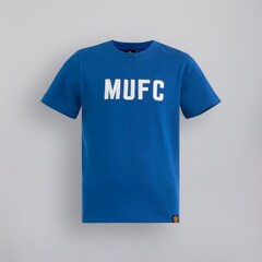 Manchester United Kids MUFC T-Shirt Blue