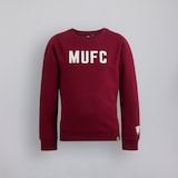 Manchester United Kids MUFC Sweatshirt Burgundy