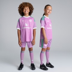 Manchester United Kids 26/27 Away Goalkeeper Jersey Purple