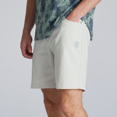 Manchester United x adidas Golf Ultimate365 5-Pocket Golf Shorts Cream