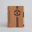 Manchester United A6 Notebook and Pen Set Brown