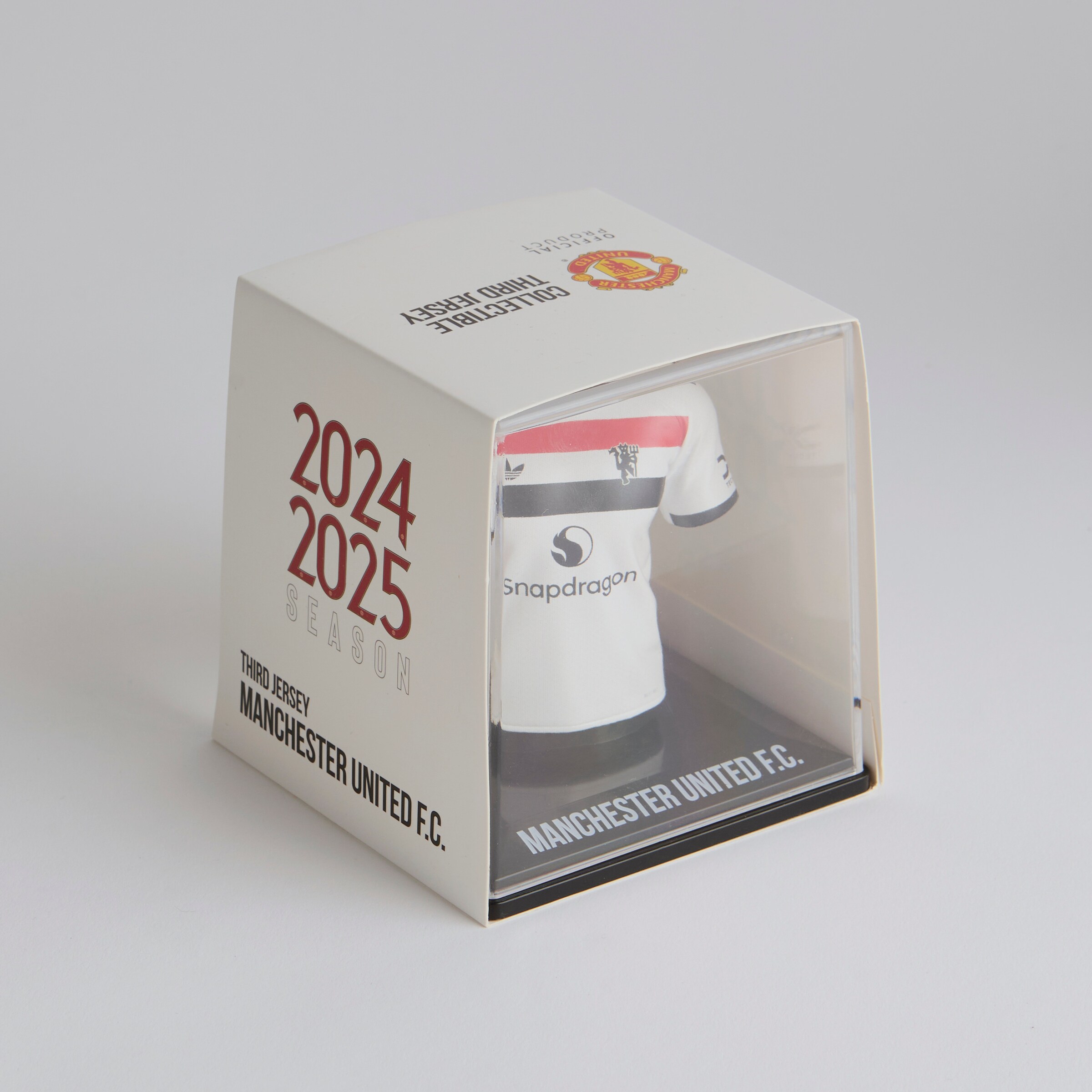 Manchester United 24/25 Third Jersey Collectible White Blanc Détail [3-4]