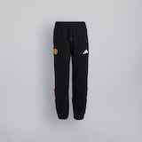 Manchester United x adidas Kids Essentials Tiberio 3-Stripes Fleece Joggers Black/Red