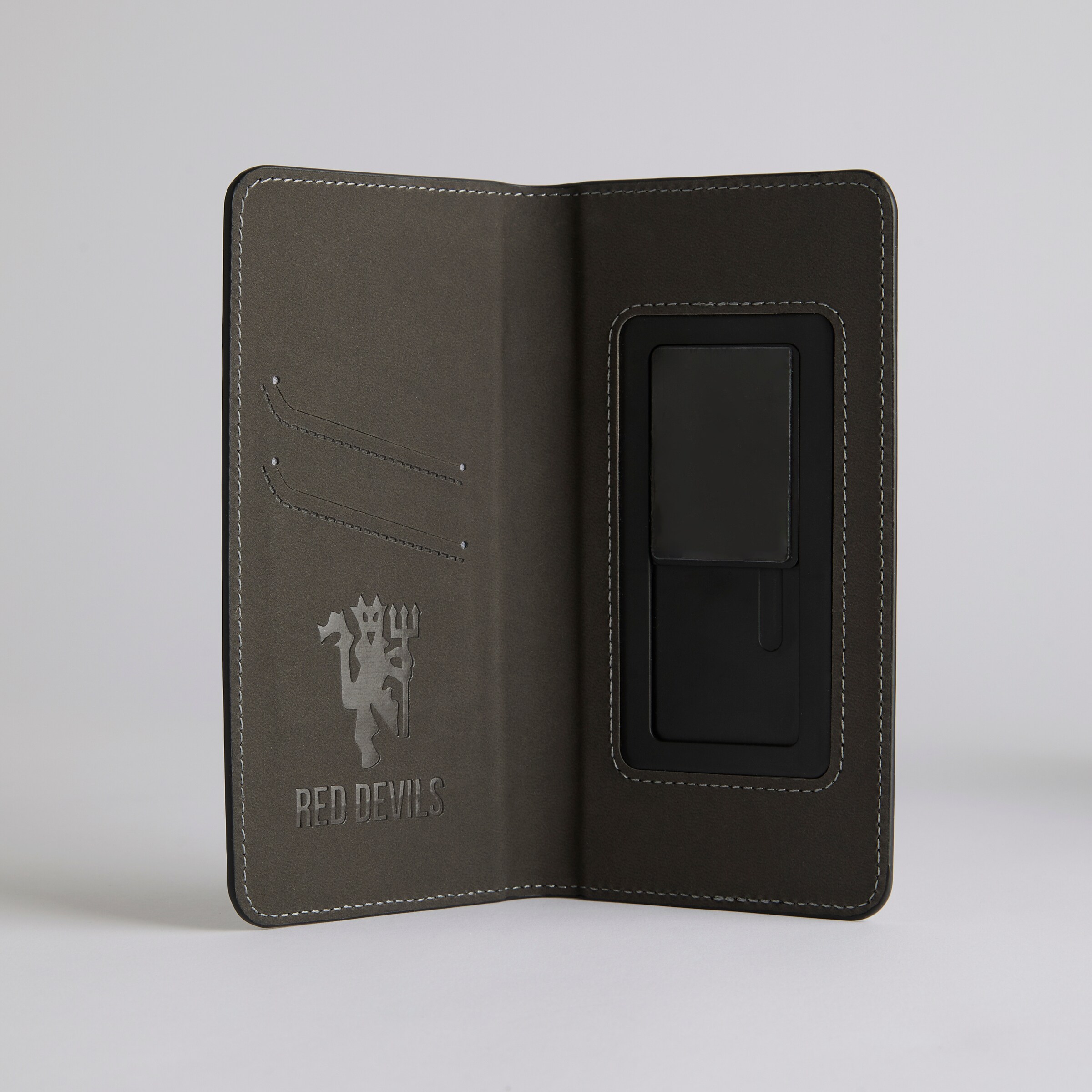 Manchester United Universal Phone Case Large Black Black Detail [2-3]