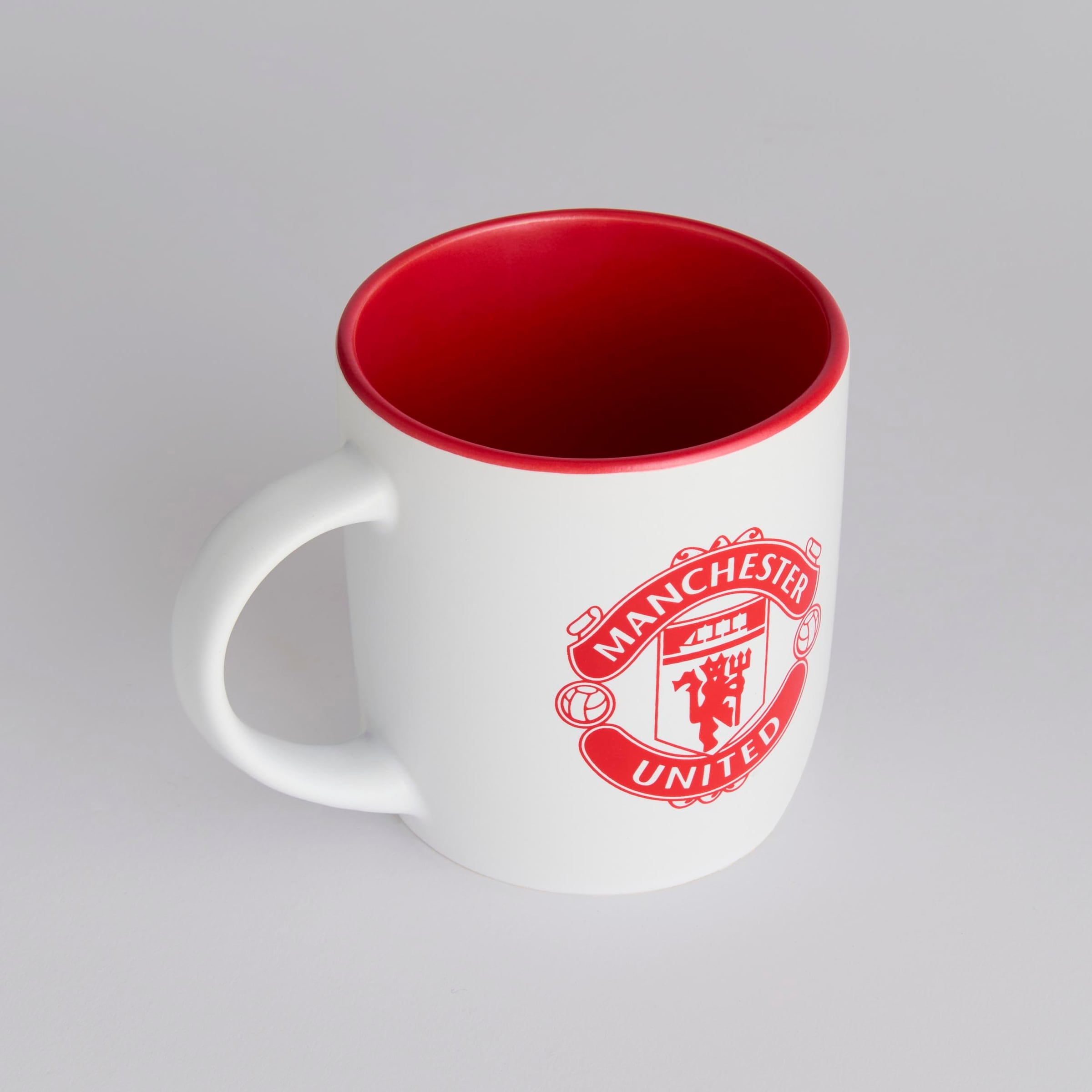 Manchester United Matte Mug White Detail [3-4]