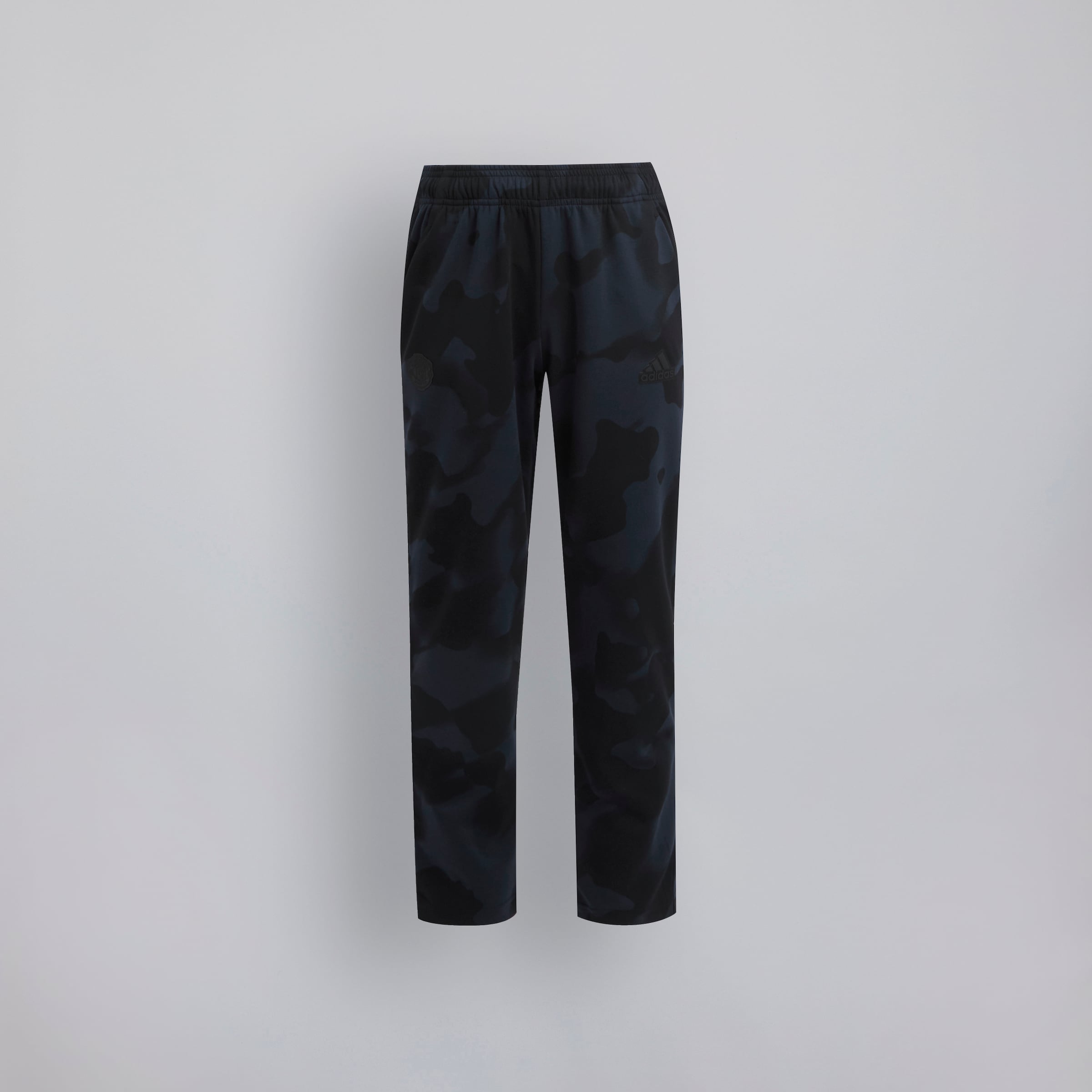 Manchester United x adidas Kids Future Icons Camo Print Joggers Black Black