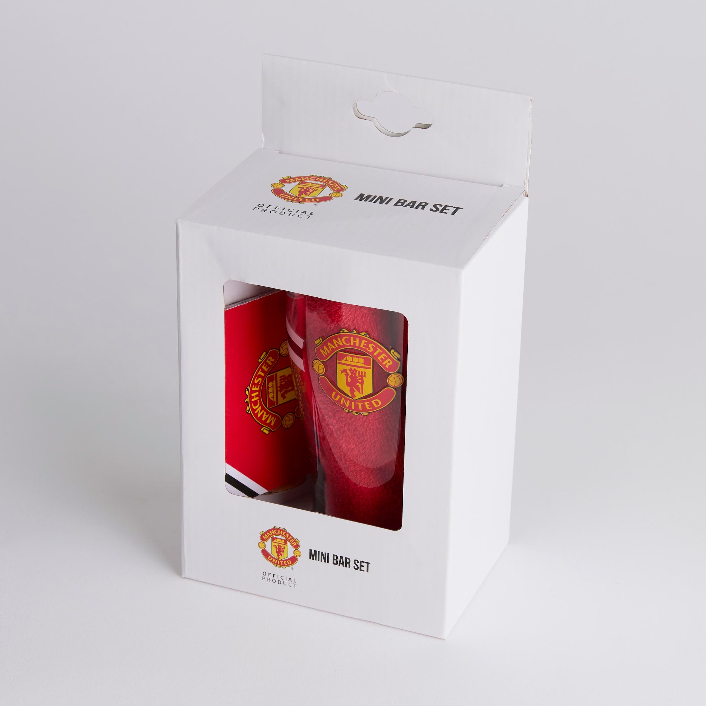 Manchester United Mini Bar Set Red Red Detail [2-4]
