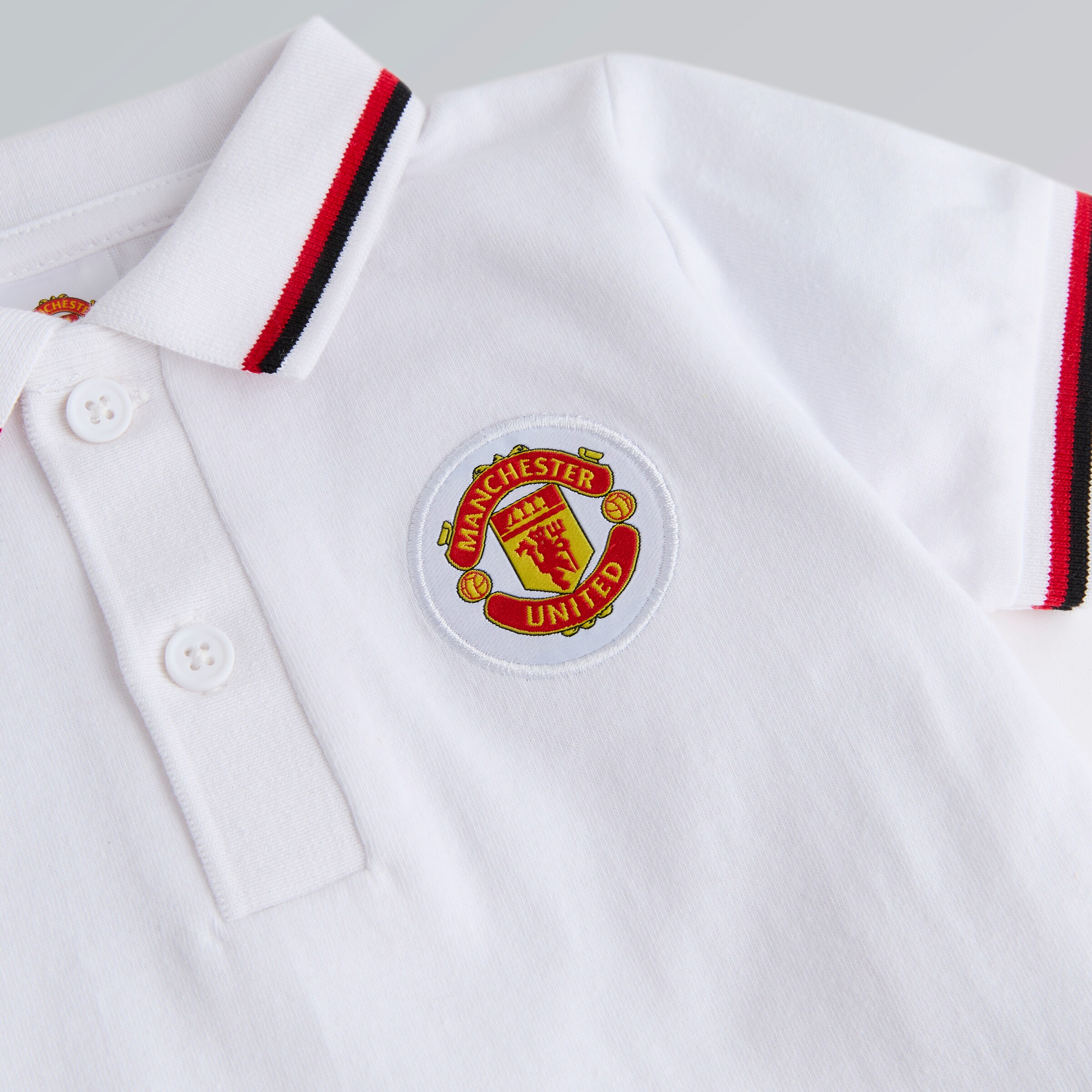 ウェア Manchester United Official Polo Shirt L adidas Men's Manchester United Polo Shirt, Black, Small