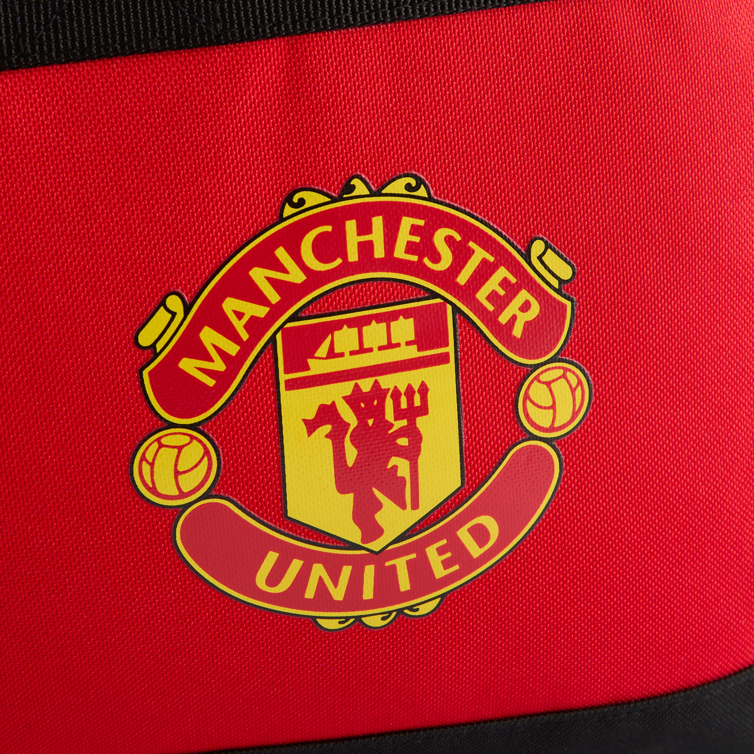 Manchester United Core Holdall Red Red Detail [5-5]