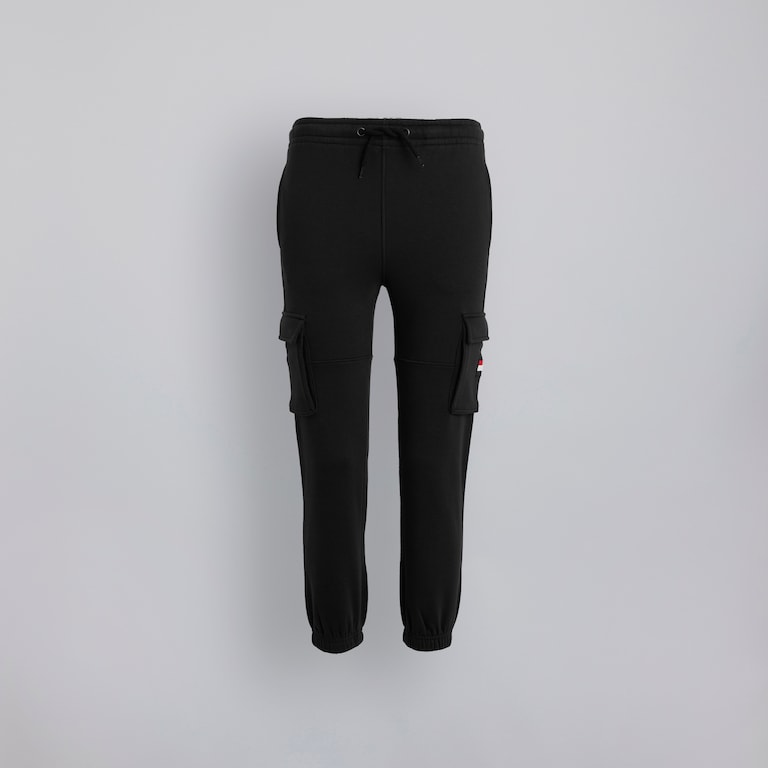 Manchester United Kids Cargo Joggers Black