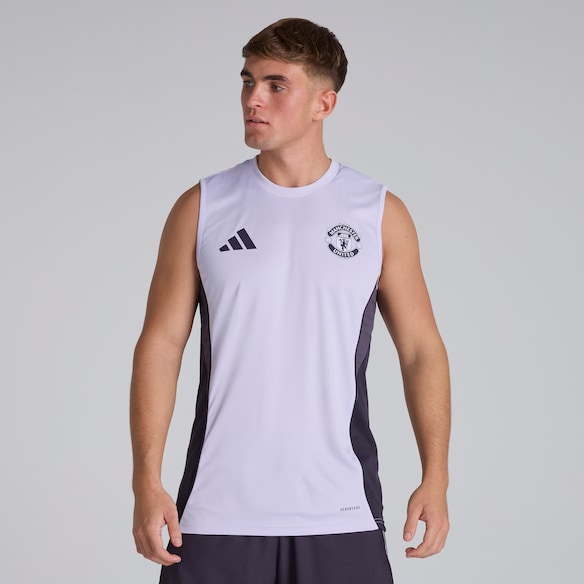 Manchester United Tiro 25 Competition Sleeveless Jersey Purple