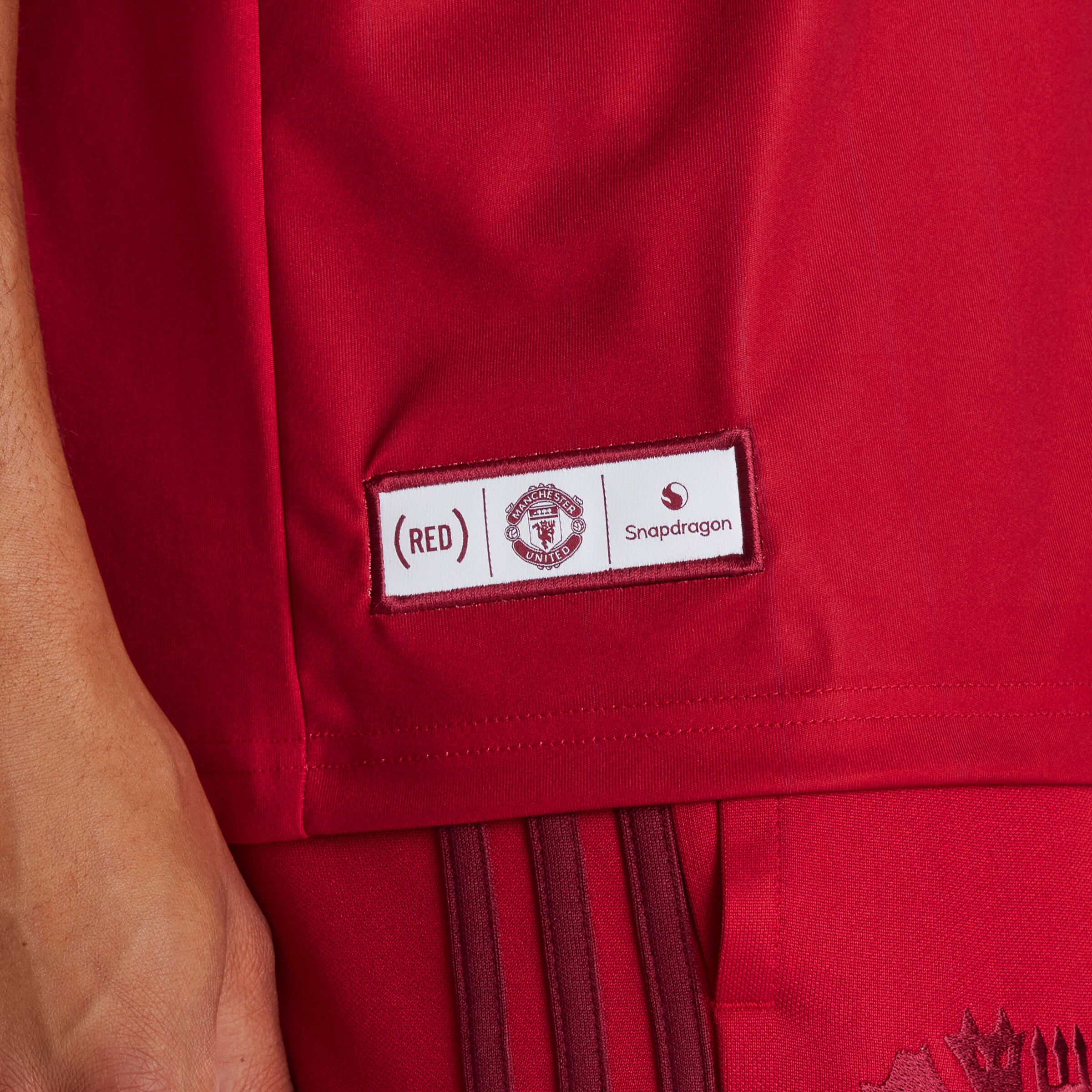 Manchester United X adidas Red Jersey Red Detail [6-6]