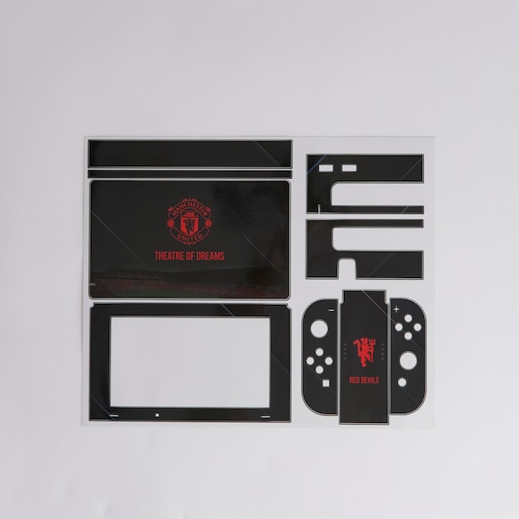 Manchester United Nintendo Switch  (Original)Skin Bundle Black
