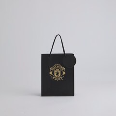 Manchester United Small Gift Bag 18 x 23 cm Black