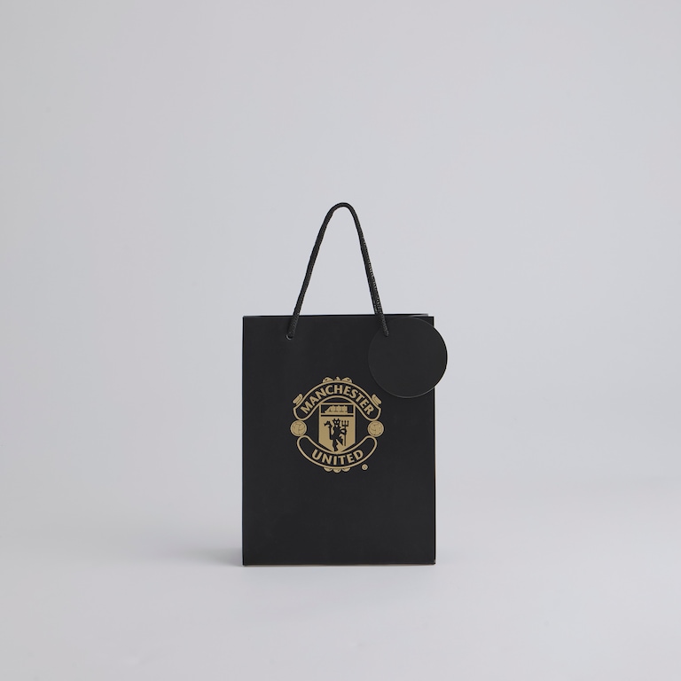 Manchester United Small Gift Bag 18 x 23 cm Black
