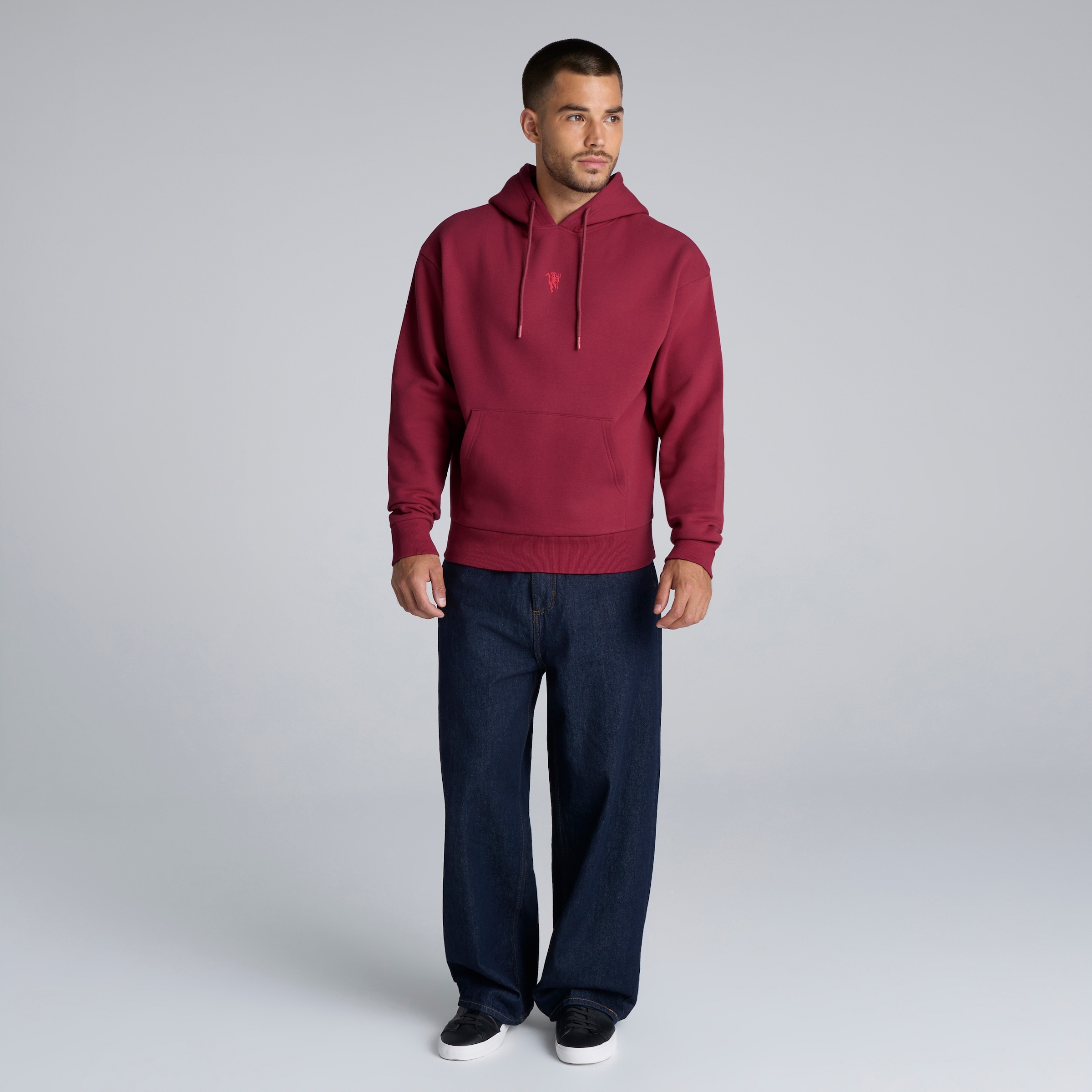 Manchester United There's Nothing on Earth Like Being a Red Hoodie Red Rojo Detalle [3-5]