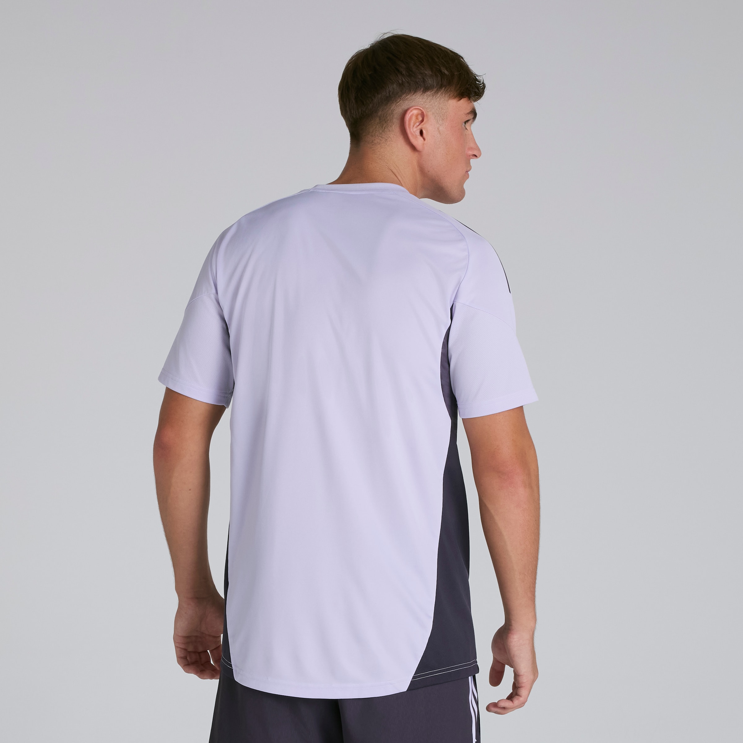 Manchester United Tiro 25 Competition Training Jersey Purple Detail [2-5]