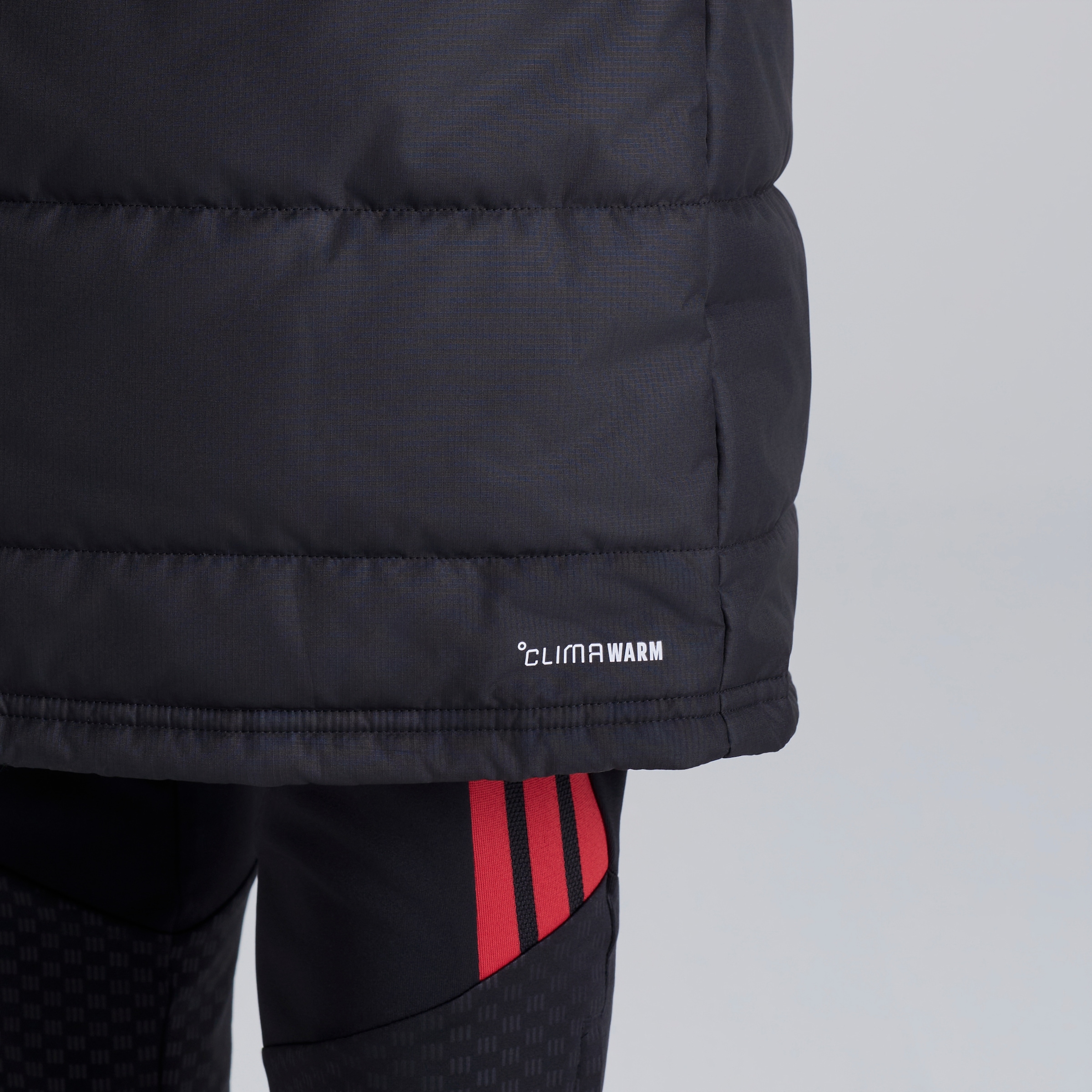 Manchester United 26/27 Training Tiro Long Coat Black Black Detail [4-6]