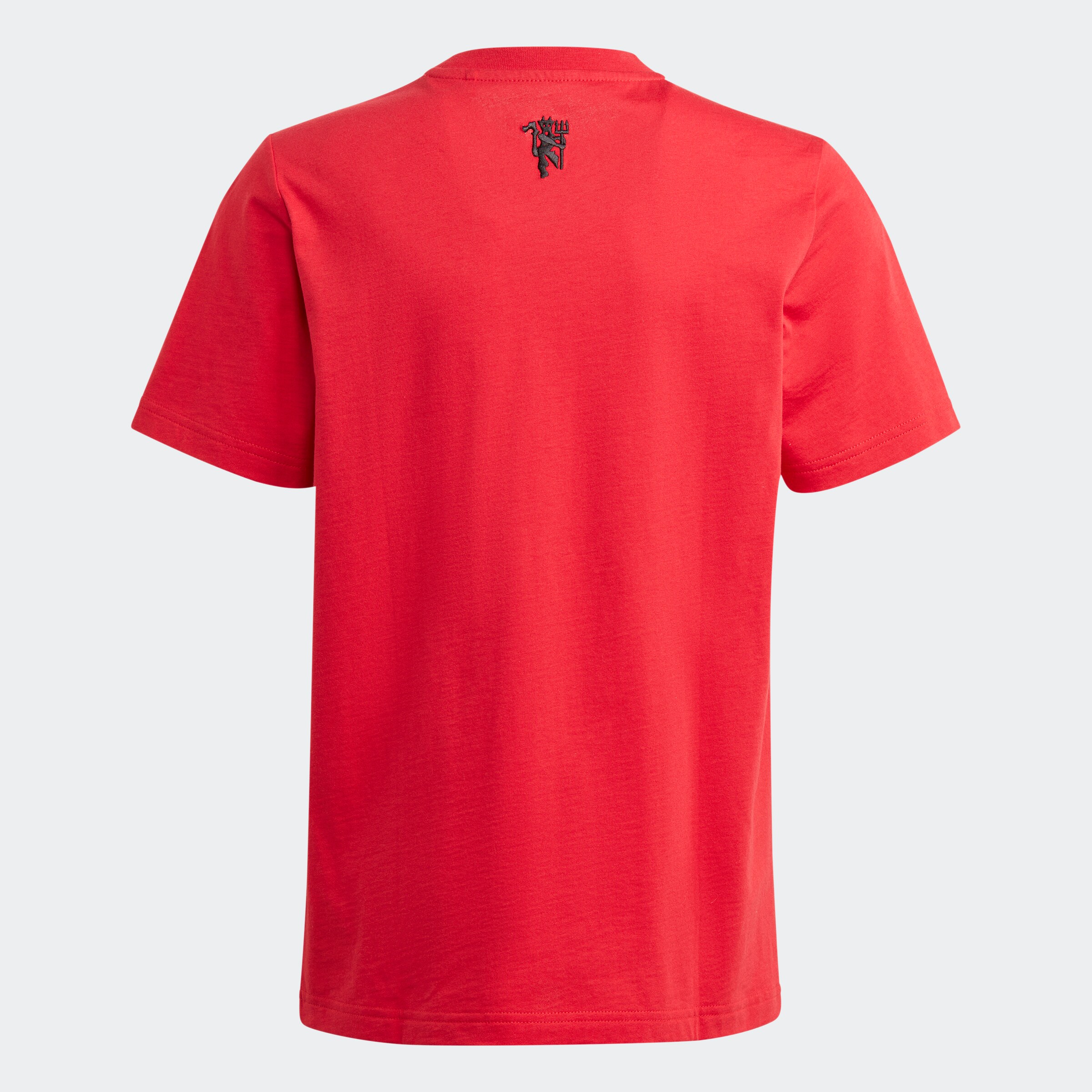 Manchester United Essentials Trefoil T-Shirt Kids Red Detail [2-4]
