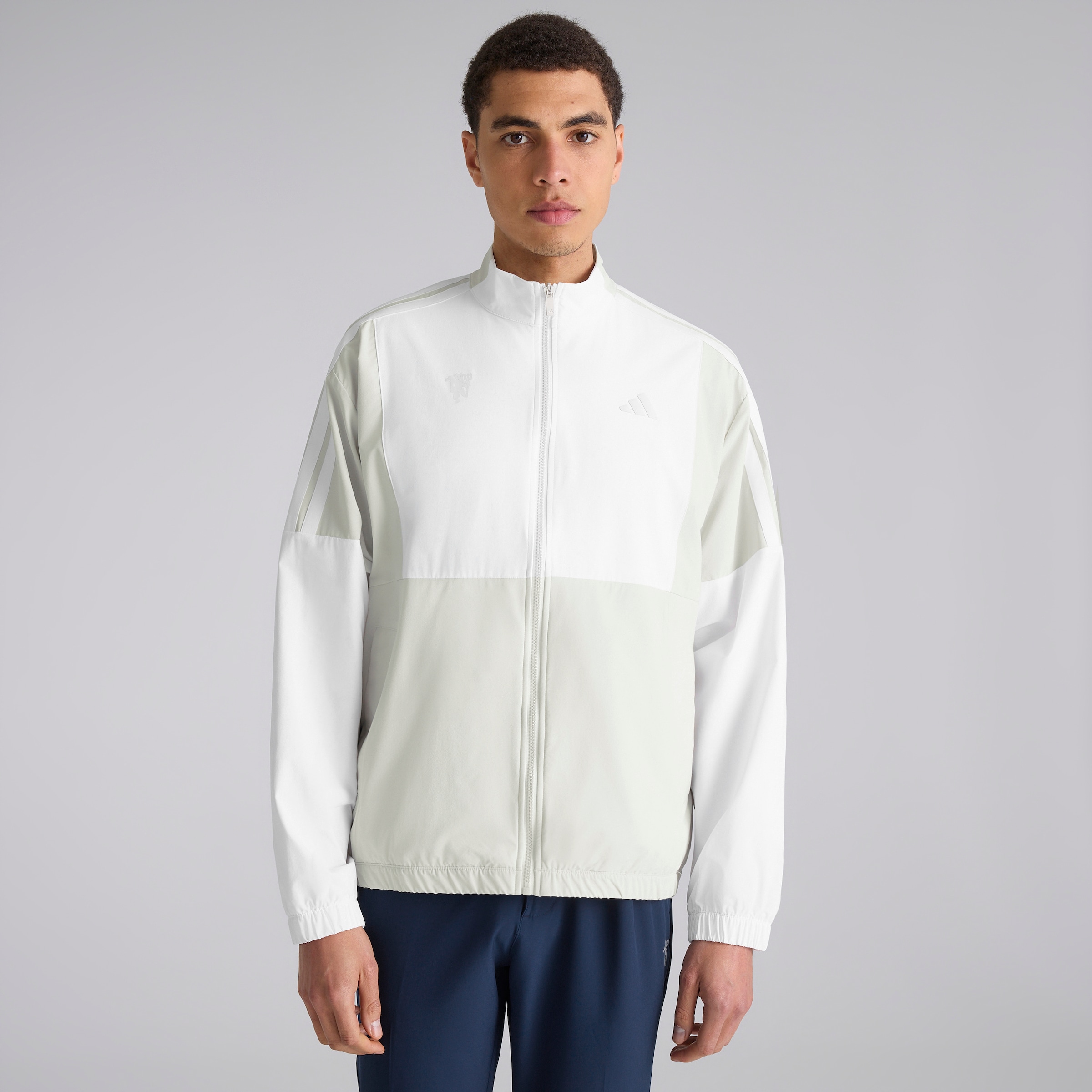 Manchester United x adidas Golf Beyond Windbreaker Grey Grey