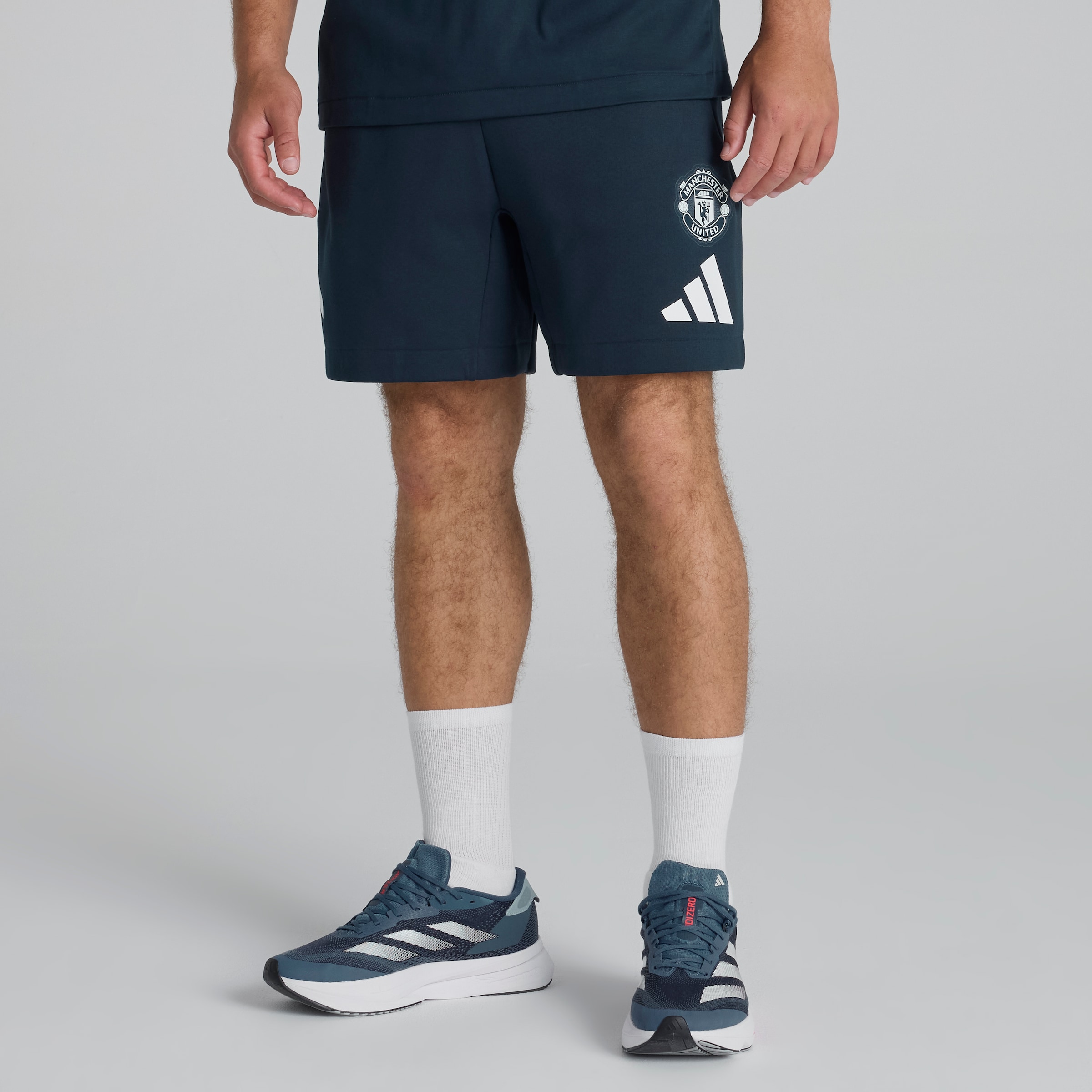 Manchester United x adidas Z.N.E. Shorts Navy Navy blue