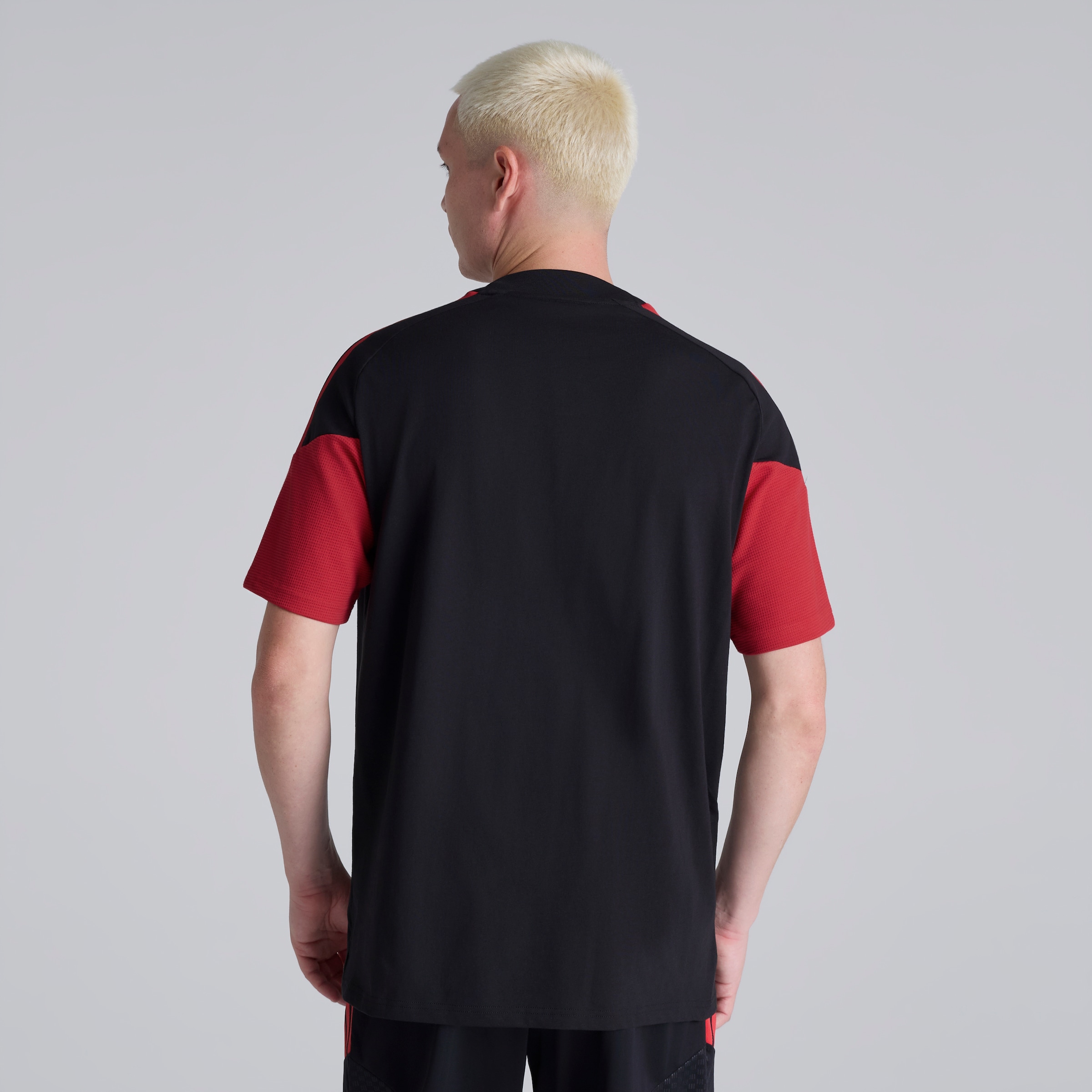 Manchester United 26/27 Training Tiro T-Shirt Black Black Detail [2-5]